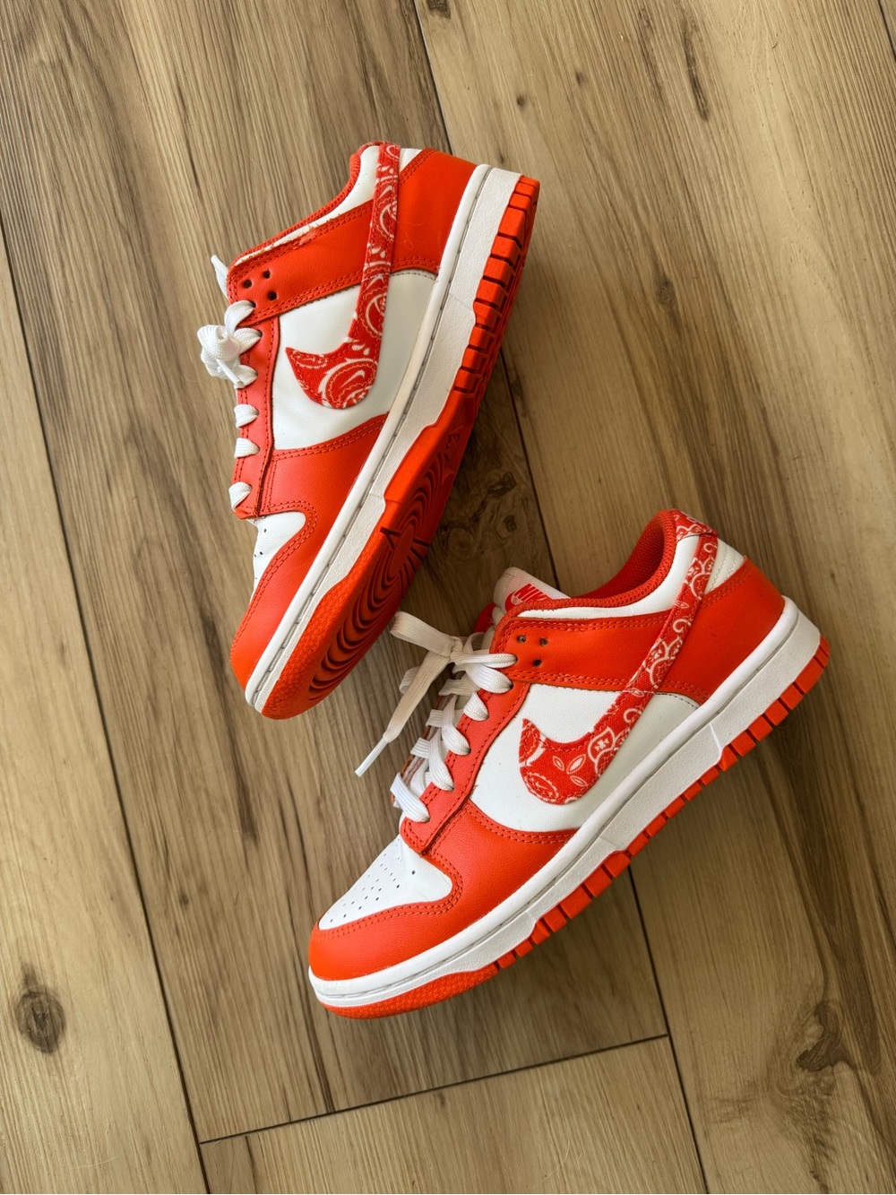 nike dunk low orange paisley 🍊